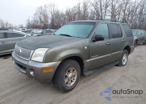2002 Mercury Mountaineer z USA, uszkodzony, nr VIN 4M2ZU86E02UJ30623